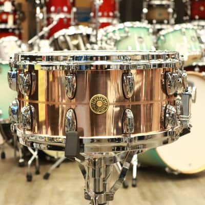Gretsch USA Custom 6.5x14" Bronze Snare Drum image 1