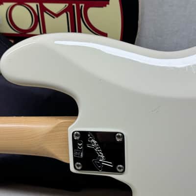 Fender American Performer Jazz Bass 4-string J-Bass with Gig Bag 2019 - Arctic White / Rosewood fingerboard image 11