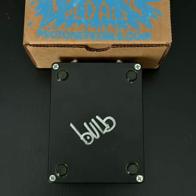 Pro Tone Pedals Misha Bulb Mansoor Overdrive (Autographed) - Limited Edition 2013 - Blue image 3