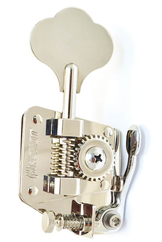 Hipshot BT2 Xtender Key Extender D-Tuner X-Tender for Fender P/J Bass - NICKEL image 1