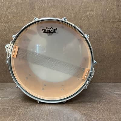 Sonor D-518 CW Phonic Plus 14x8" 10-Lug Beech Snare Drum 1982 - 1986 - Gloss White image 5