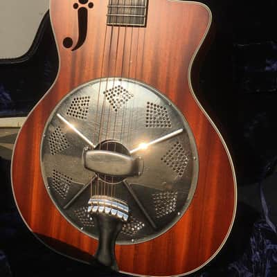 National Reso-Phonic El Trovador Cutaway 2025 Mahogany - IN STOCK NOW! image 10