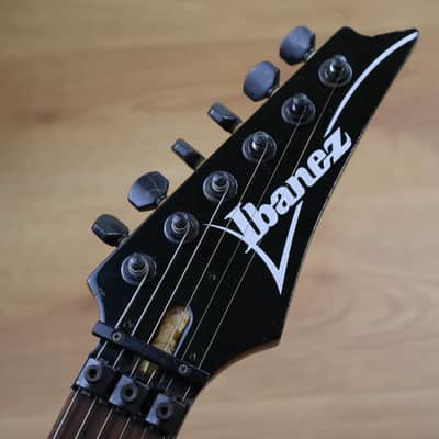 1992 Ibanez Japan RG570FM Superstrat (Transparent Blue) image 2