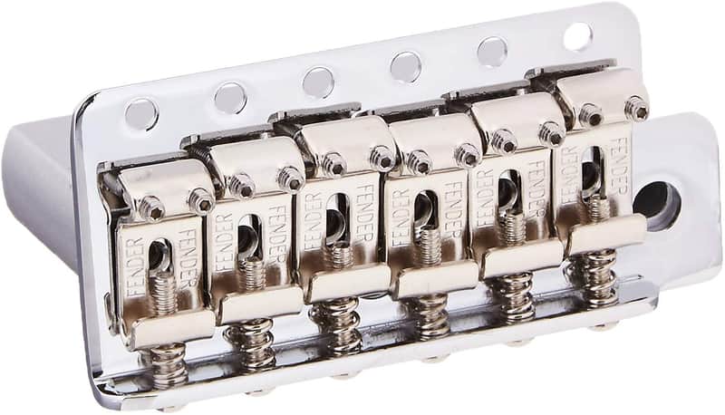 Genuine Fender Bridge Assembly For Vintage Strat, 005-4619-000 image 1