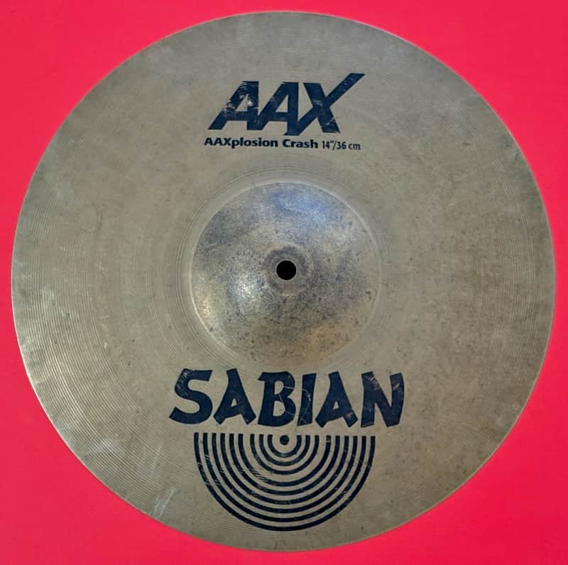 SABIAN AAX X-Plosion 14” Crash Cymbal AAXplosion for Drum Set image 1
