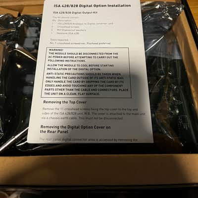 Focusrite Focusrite ISA 428 and 828 Input Card Interface Card image 4