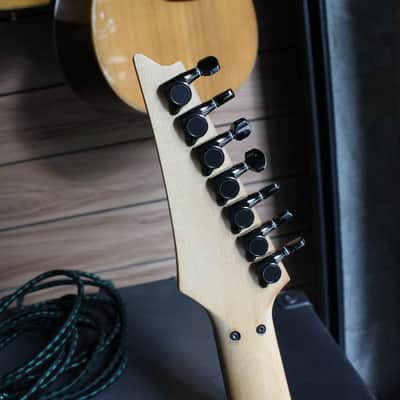 Ibanez jem UV77MC super rare!! 1991 swirl steve vai image 11
