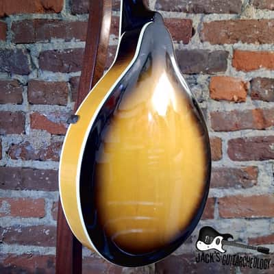 Johnson MA-100 A-Style Archtop Mandolin (2010s - Sunburst) image 13