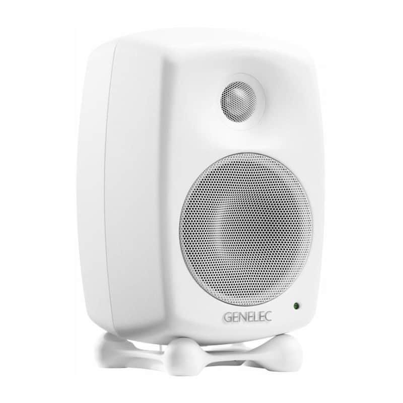 Genelec 8020D Active Studio Monitor - White image 1