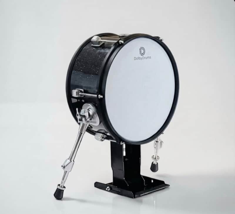 Dolby 12” Electronic Kick Drum Black Sparkle for Roland Alesis image 1