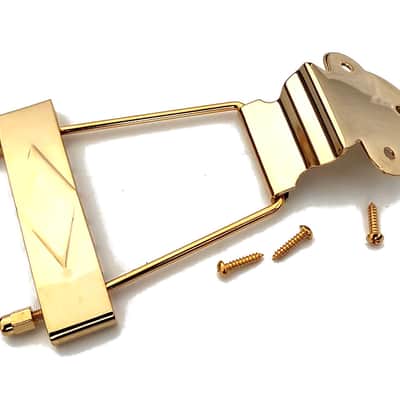 Short Gold Gibson 60s Tailpiece ES-335 Style image 2