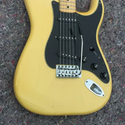 Fender Stratocaster 1976 Ash body see through body blond finish image 2