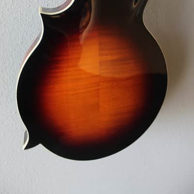 Brand New The Loar LM-520 Hand Carved F-Style Performer Mandolin - Vintage Sunburst image 9
