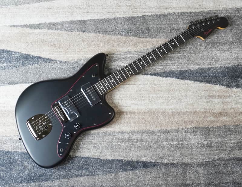 *NEW IN BOX* 2026 Fender MIJ Hybrid II Jazzmaster Noir – Limited Edition New Color image 1