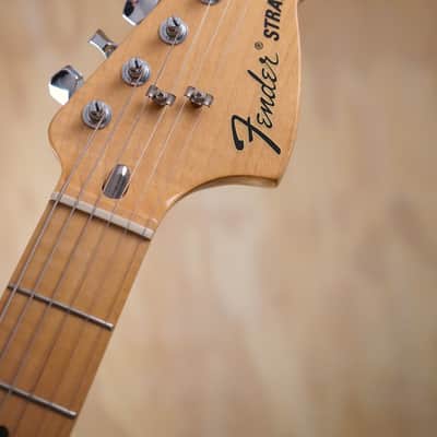 Fender Classic Series 70's Stratocaster Natural Electric Guitar 2009, Gig Bag - Very Good Condition image 5