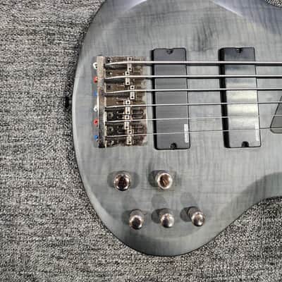 ESP LTD 6-String Bass B-206SM 2007 - 2018 - See Thru Black Satin image 2