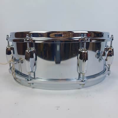Slingerland 5x14"Festival#18093 Snare Drum Chrome Steel 8Lug 100% OG+Heads+Wires image 3