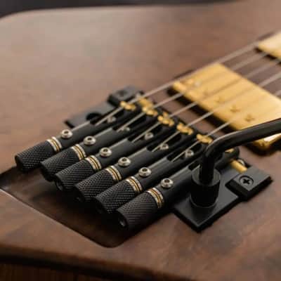 Nova Guitar Parts 7-String Headless Tremolo Bridge-Block Headpiece image 2