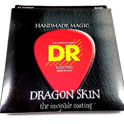 DR DSB6-30 Dragon Skin Coated 6-String Bass Strings - Medium (30-125)