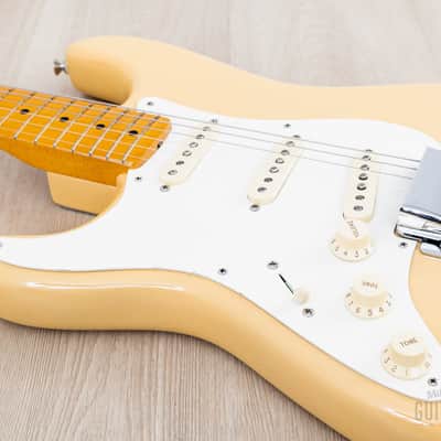 2022 Fender American Vintage II ‘57 Stratocaster Left-Handed Vintage Blonde w/ Case, Hangtags, COA image 6