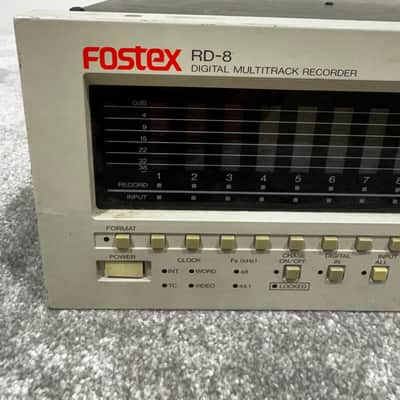 Fostex RD-8 – Digital Multitrack Recorder w/ Model 8312 Remote Control – Good image 2