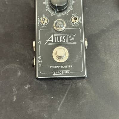 Spaceman Atlas IV Preamp Booster 2025 - Black image 1