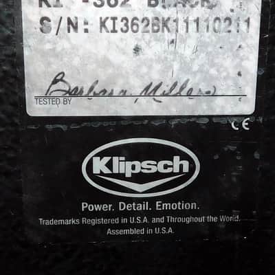 Klipsch KI-362 professional series 15" 3 way speakers image 10