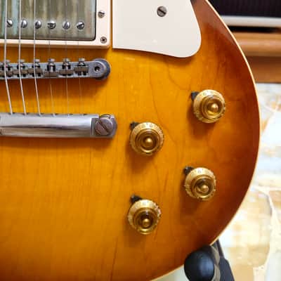 2013 Gibson Custom Shop Les Paul Standard Reissue 1958 R8 Iced Tea Burst 2013 - Iced Tea Burst image 4