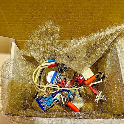 Gibson SG Solderless Harness with Series / Parallel and Out Of Phase push Tone Pots - includes prewired Toggle and Harness image 11