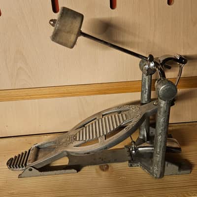 WFL Speed King Bass Drum Pedal 1951 - 1958 - Silver image 4