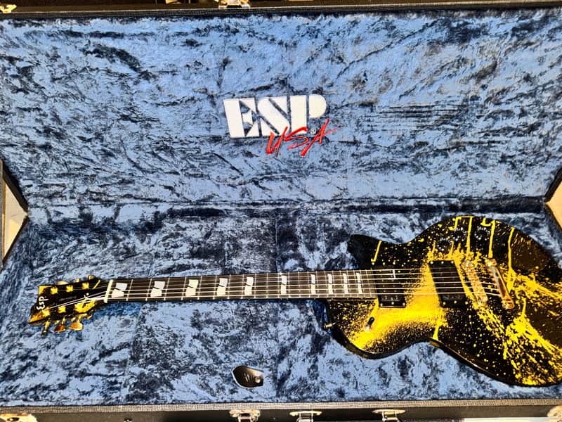ESP USA Eclipse 2022 Gold Splatter image 1