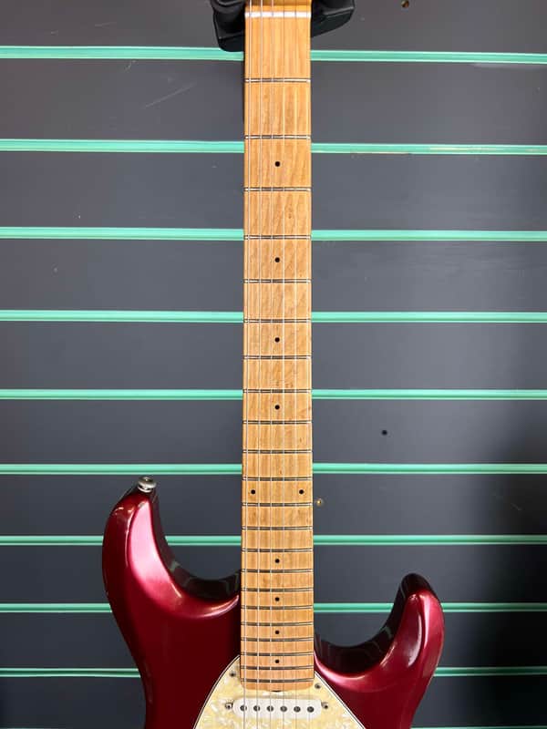Music Man Silhouette Special Candy Apple Red 1996 Refinished