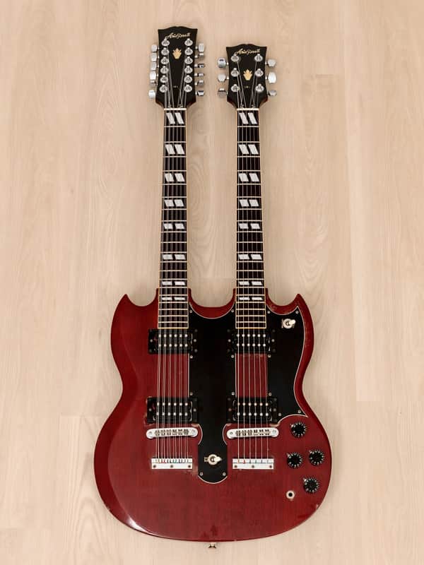 1980 Aria Pro II Vintage Double Neck SG, 6 & 12 String Guitar