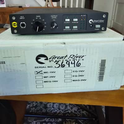 Great River Electronics ME-1NV Single Channel Mic Preamp | Reverb