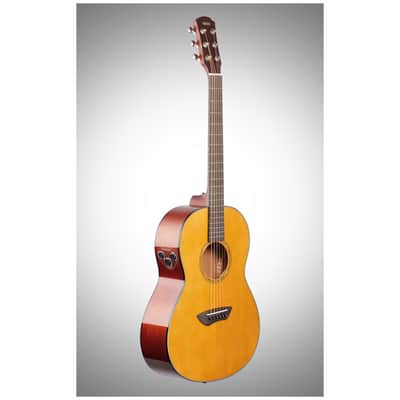Yamaha CSFTA TransAcoustic Parlor Acoustic Guitar image 4