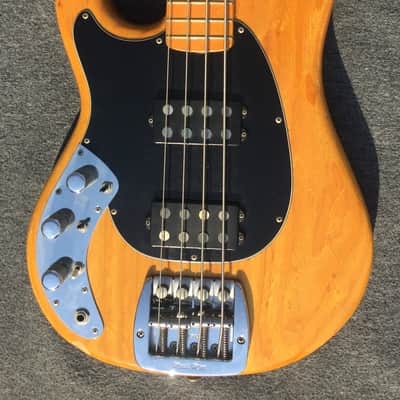 Music Man Sabre Bass Lefty Natural Maple Neck Pre Ernie Ball 1980 image 2