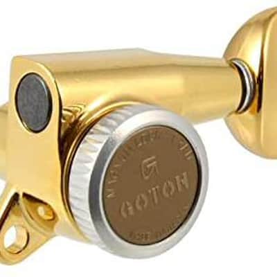 Gotoh SG381-MGT Gold 3×3 Locking Tuners TK-0938-002 image 1