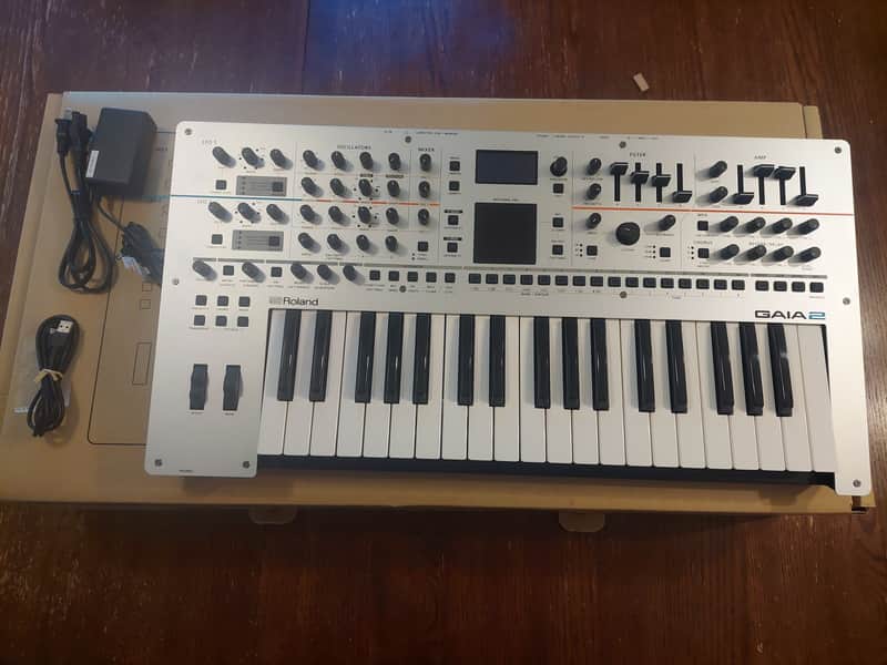 Roland Gaia 2 37-Key 22-Voice Synthesizer 2023 - Present - Silver image 1