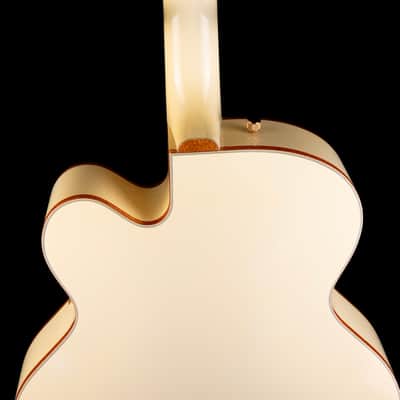 Used 2016 Gretsch G6136T-59 Vintage Select '59 Falcon Hollow Body Vintage White with OHSC image 12