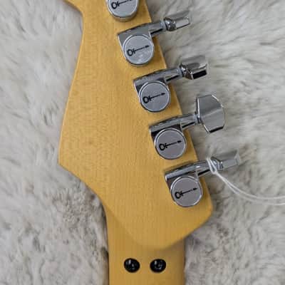 Charvel American Neo-Classic San Dimas SD1 HH FR, Maple board, Robin's Egg Blue image 5