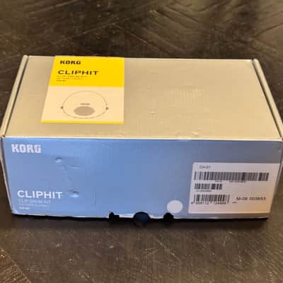 Korg CH01 CLIPHIT 3pc Clip Trigger Drum Kit 2010s - White image 3
