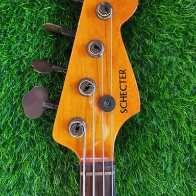 Schecter Jazz Bass 80-90's Nat image 1