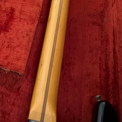 Fender Stratocaster with 3-Bolt Neck, Rosewood Fretboard 1977 - Black image 9