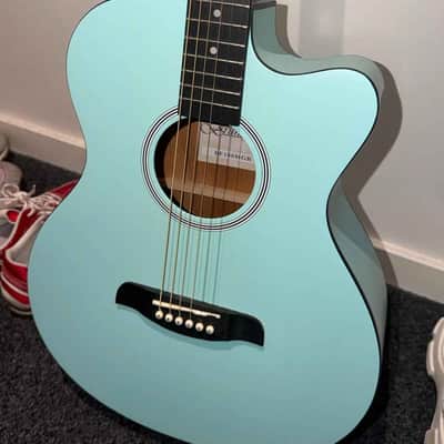 Brunswick BF100MGR Grand Auditorium Cutaway Acoustic Guitar - Mint Green image 1