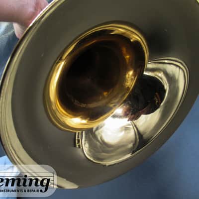 Conn 88H Gold Brass Bell w/ Greenhoe Rotor Assembly image 16