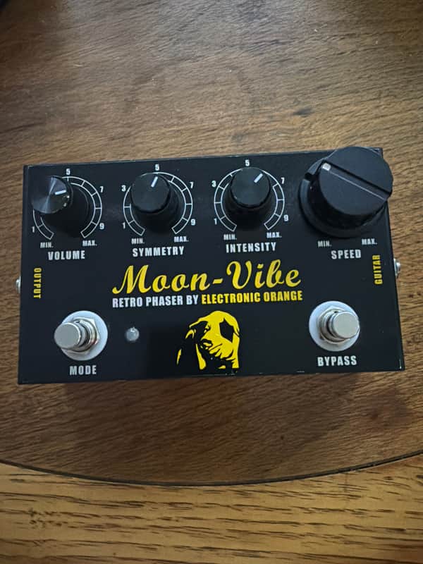 Electric Orange Moon Vibe