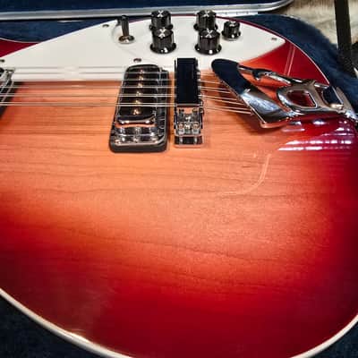 1996 Rickenbacker 620/12 Fireglo 12-String Solid Body Electric Guitar with OHSC image 22