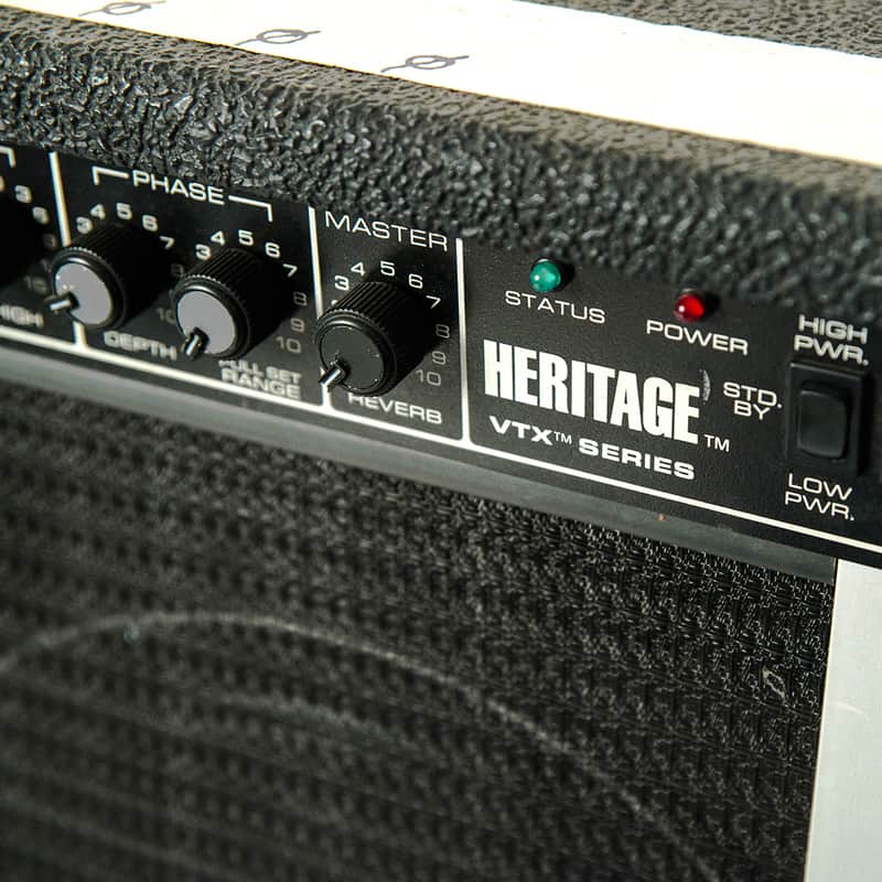 Peavey Heritage VTX (PAIR) 1980s Black Tolex owned by Billy Corgan