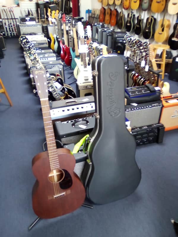 Martin 0015 ac/elec mahogany guitar and case image 1