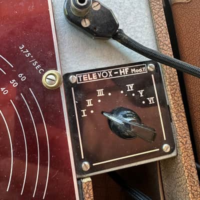 Reel to reel recorder Perfectone Dabe 126 - 1952 - Brown image 5